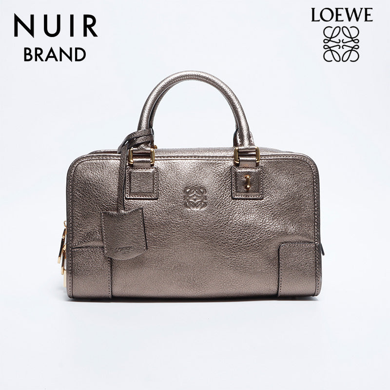 ロエベ LOEWE アマソナ28 ショルダーバッグ ゴールド WS8620 – NUIR
