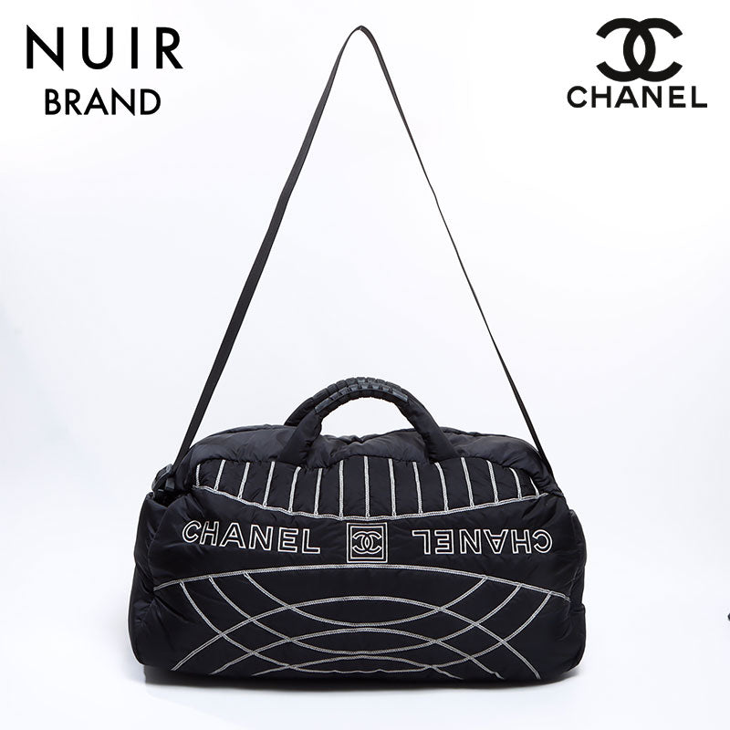 シャネル CHANEL 10番台 スポーツライン ボストンバッグ ボストン