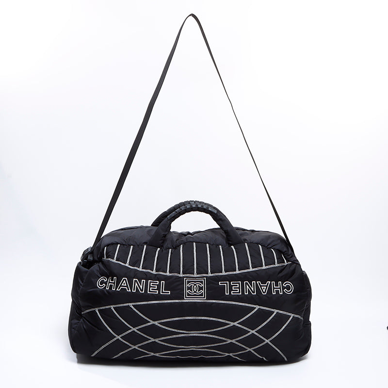 シャネル CHANEL 10番台 スポーツライン ボストンバッグ ボストン