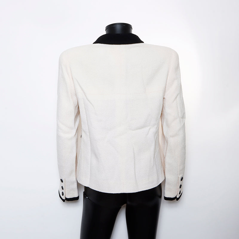 シャネル CHANEL ウール シルク 96P Size:40 ジャケット