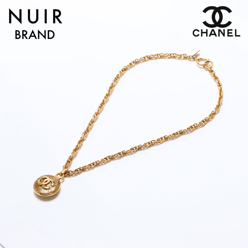 (*)様 CHANEL ネックレス ココマーク ゴールドカラー 現状品 F137 ト福】CHANEL シャネル ペンダント ココマーク ゴールドカラー