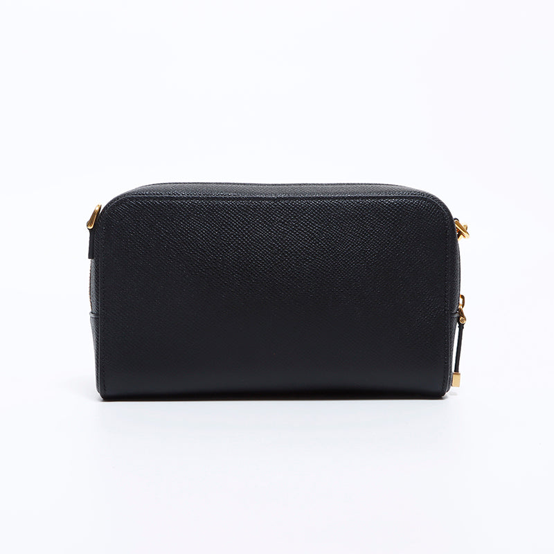 Christian Dior 黒いレザーショルダーバッグ Christian Dior 【新品未使用】ディオール ショルダーバッグ