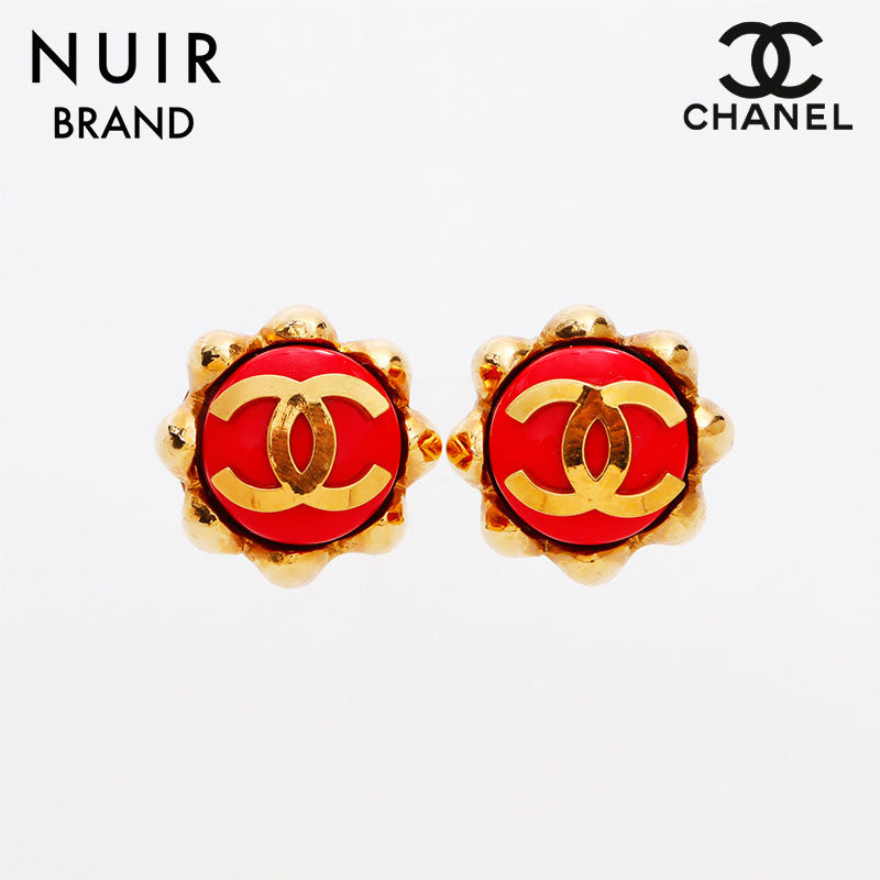 シャネル CHANEL 2cc9 ココマーク ラウンド ヴィンテージ イヤリング