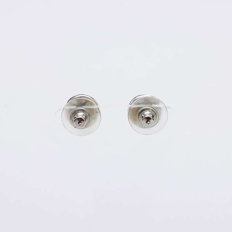 シャネル CHANEL 00T ココマーク ピアス シルバー オレンジ