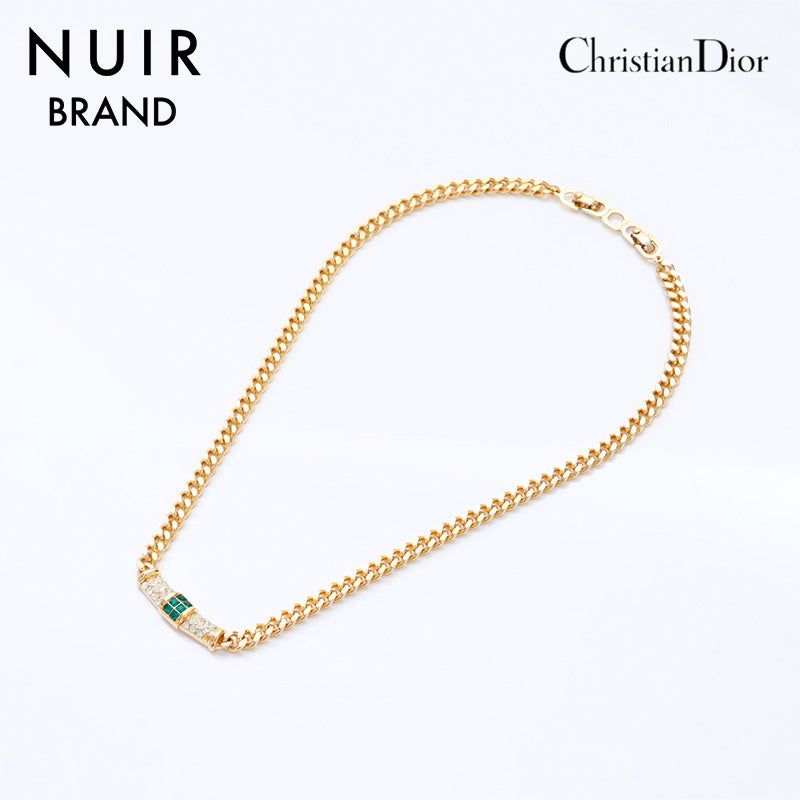 Christian Dior ディオール　ネックレス　ゴールド　ストーン WS9064-1.jpg?v=1727256285