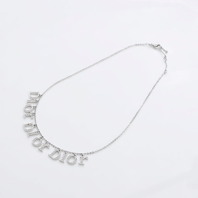 Christian Dior シルバー クリスチャンディオール Christian Dior アルファベット ロゴ