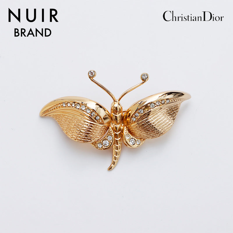 Christian Dior クリスチャンディオール ブローチ 花 フラワー