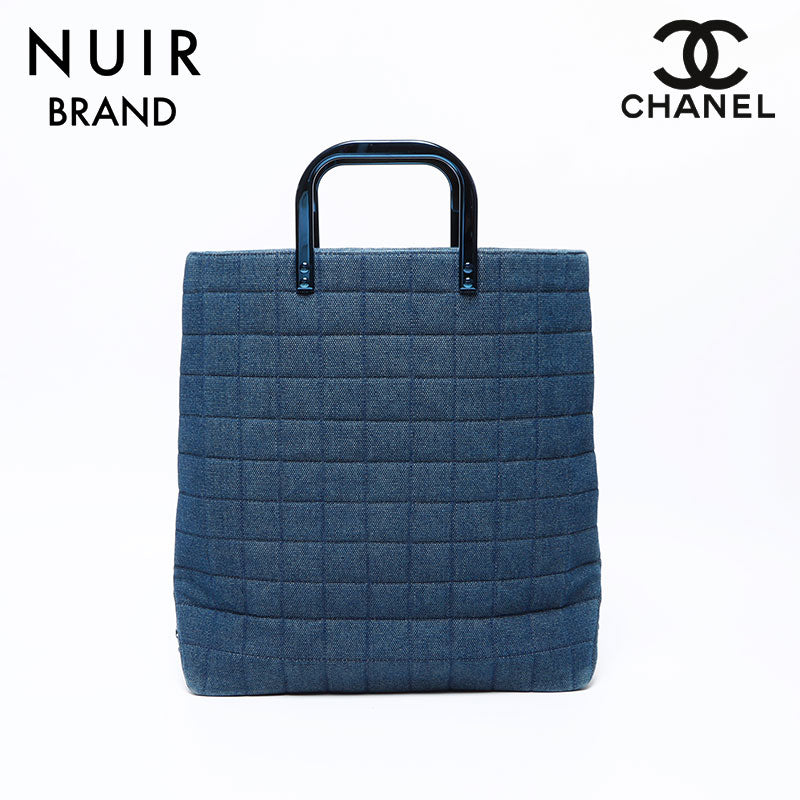シャネル CHANEL 6番台 デニム チョコバー ハンドバッグ