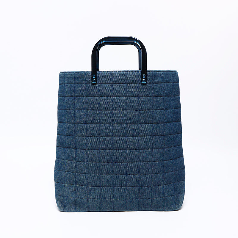シャネル CHANEL 6番台 デニム チョコバー ハンドバッグ