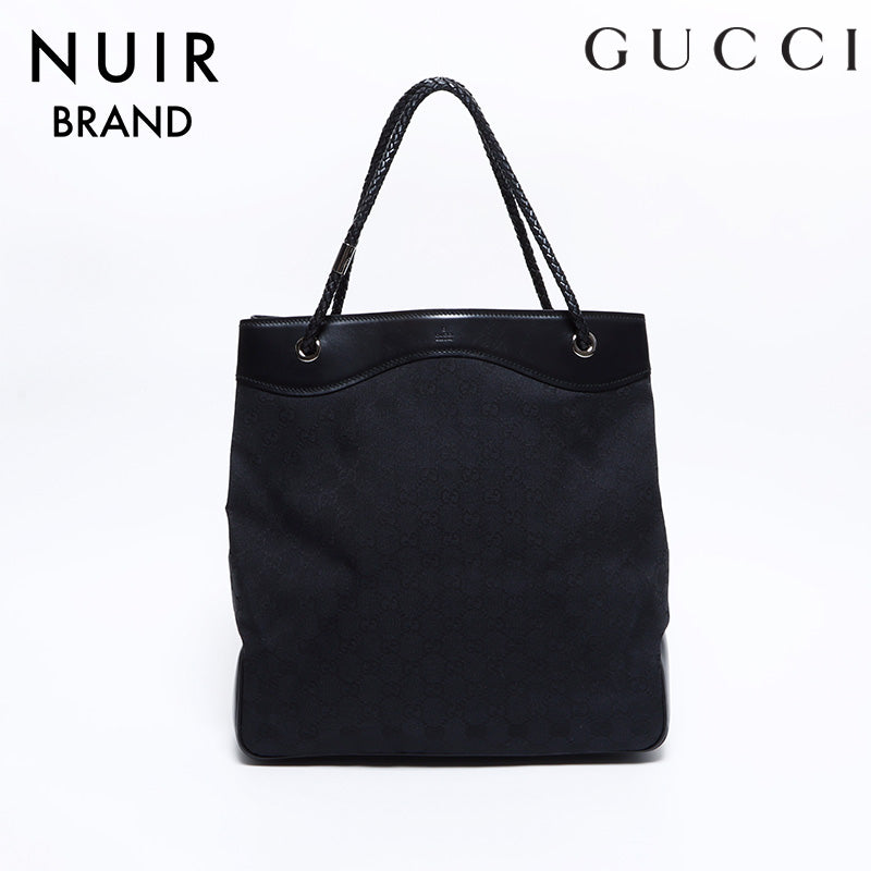グッチ GUCCI GGキャンバス トートバッグ ブラック WS9246 – NUIR VINTAGE