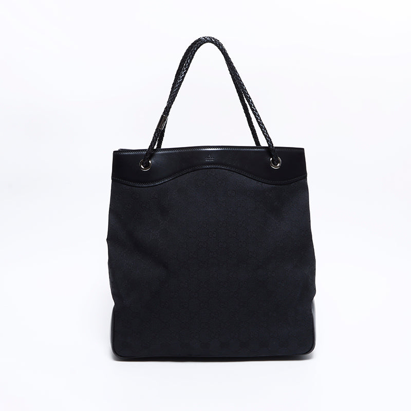 グッチ GUCCI GGキャンバス トートバッグ ブラック WS9246 – NUIR VINTAGE