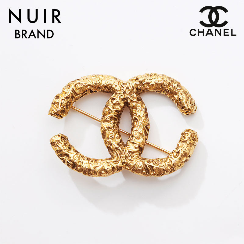 シャネル CHANEL 溶岩 ココマーク 93A ブローチ ゴールド WS9390 – NUIR VINTAGE