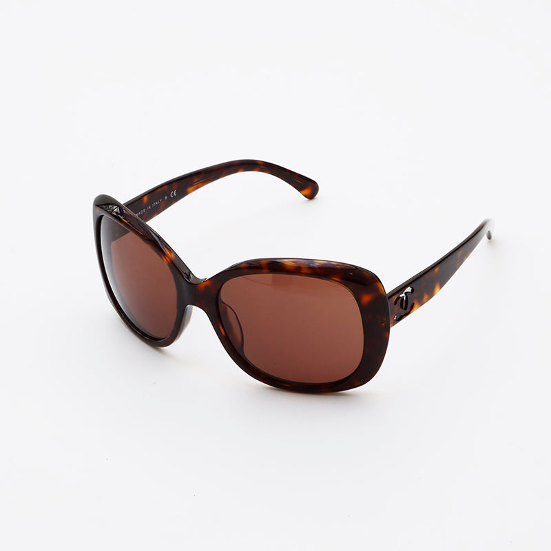 Chanel Coco Mark Sunglasses Brown WS9555 – NUIR VINTAGE