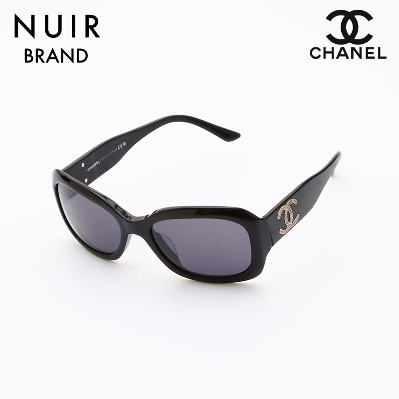 美品 CHANEL シャネル　ヴィンテージ　ココマーク　サングラス ブラック シャネル CHANEL ココマーク サングラス ブラック WS9557 – NUIR