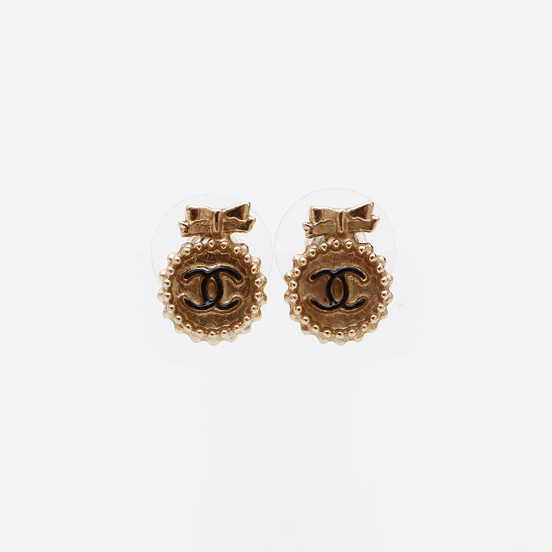シャネル CHANEL A14V ココマーク ピアス ゴールド WS9559 – NUIR VINTAGE
