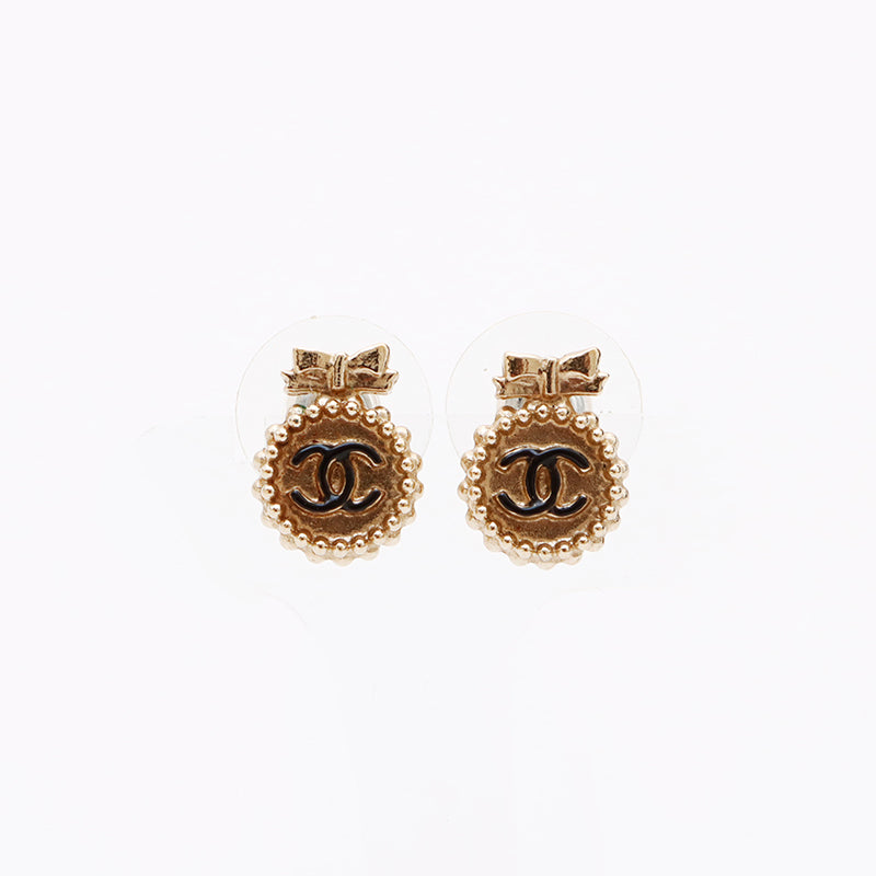 シャネル CHANEL B13B ココマーク ピアス ゴールド WS9565 – NUIR VINTAGE