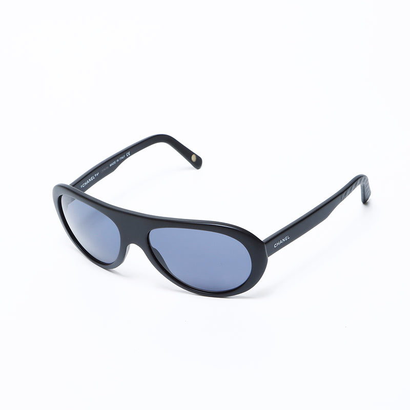 シャネル CHANEL 黒縁 マット サングラス ブラック WS9627 – NUIR VINTAGE