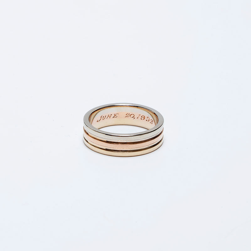 Tiffany TIFFANY&Co. Size 15 Au585 Ring Gold WS9848 – NUIR VINTAGE