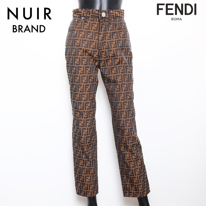 FENDI Zucca Pants Brown WS9885 – NUIR VINTAGE