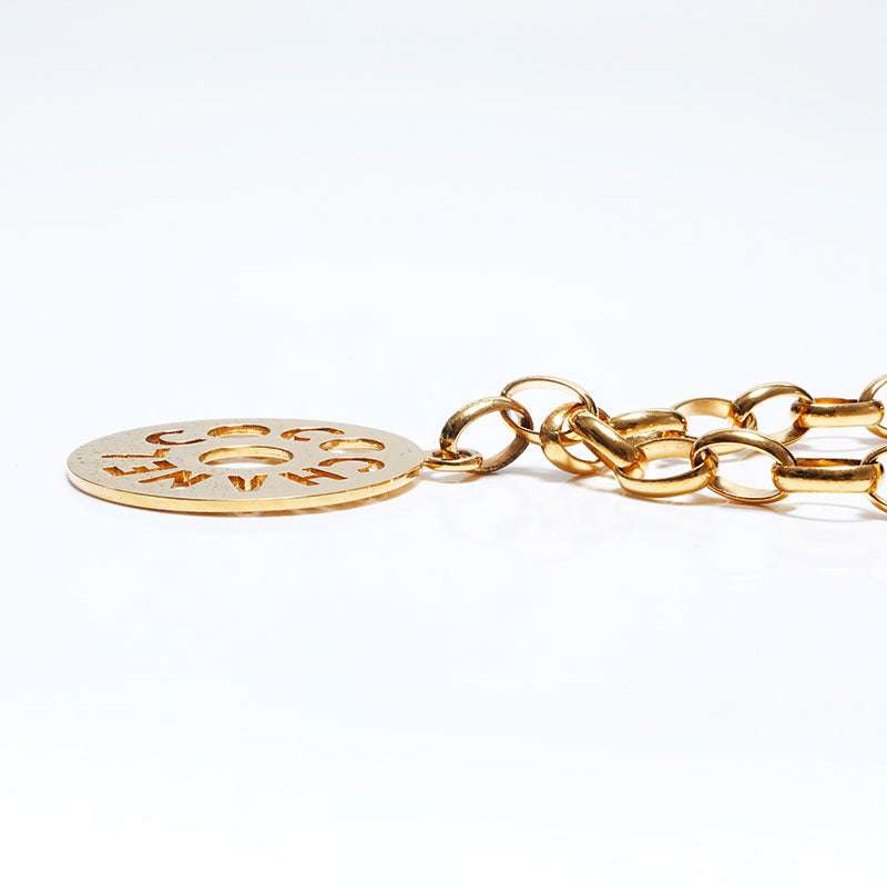 シャネル CHANEL メダリオン ジャンボ カットアウトロゴ
