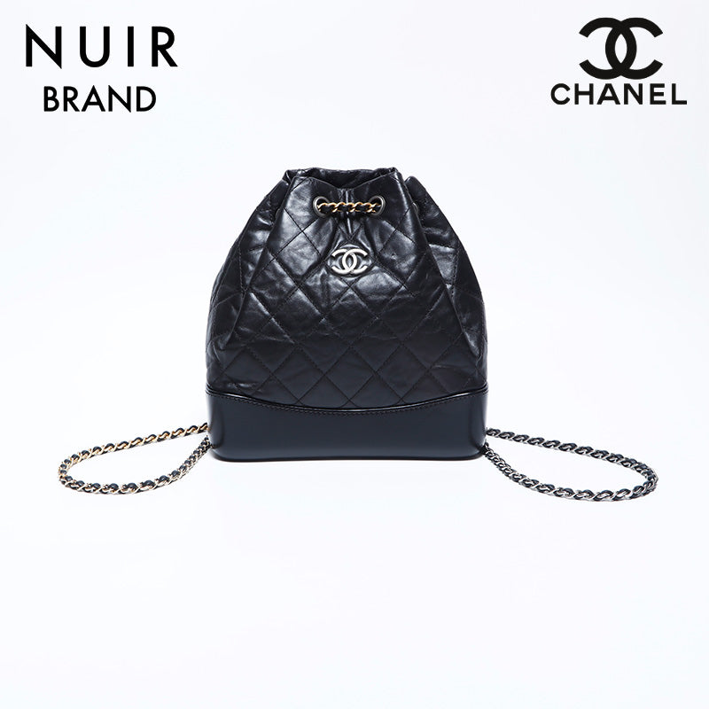 シャネル CHANEL ガブリエル チェーン レザー 30番台 リュック
