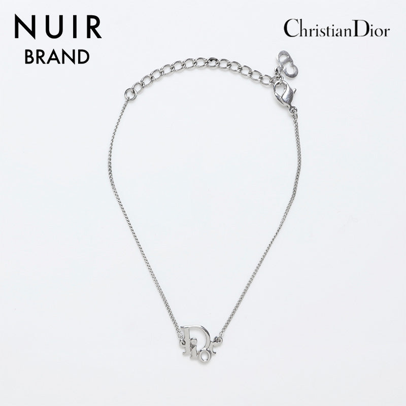 クリスチャンディオール Christian Dior ロゴ ブレスレット シルバー