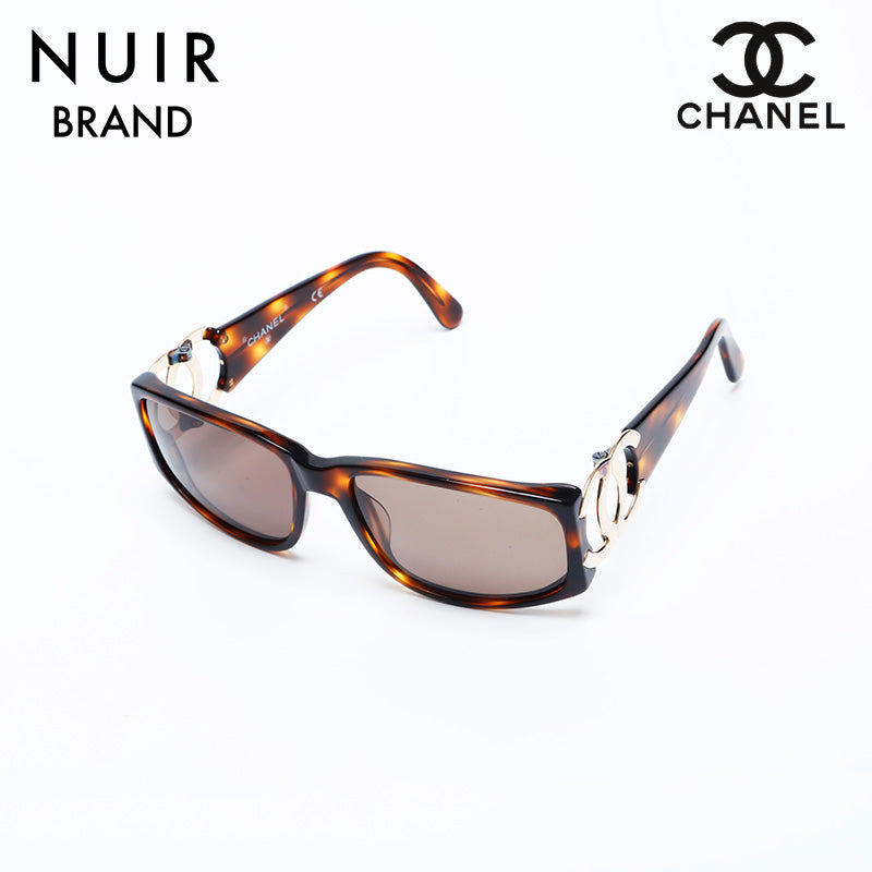 Chanel Coco Mark Sunglasses Brown WS9990 – NUIR VINTAGE