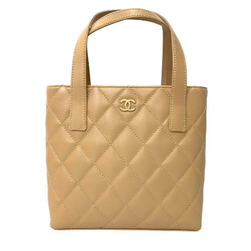 シャネル CHANEL ワイルドステッチ 2004年 トートバッグ カーフ
