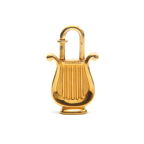 エルメス HERMES ハープ カデナ アクセサリー チャーム ゴールド