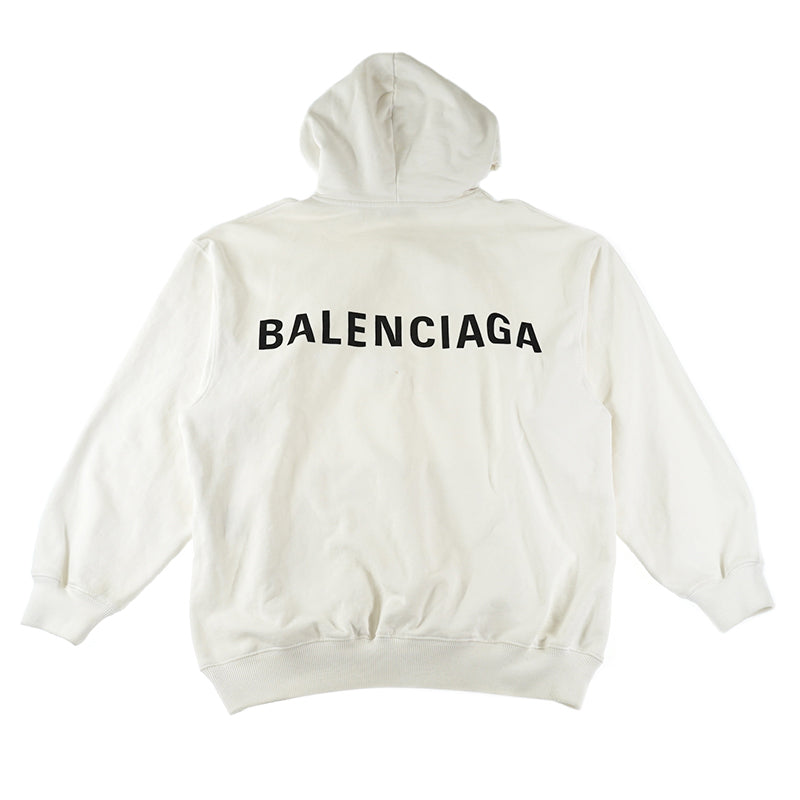 hoodie white balanciagas