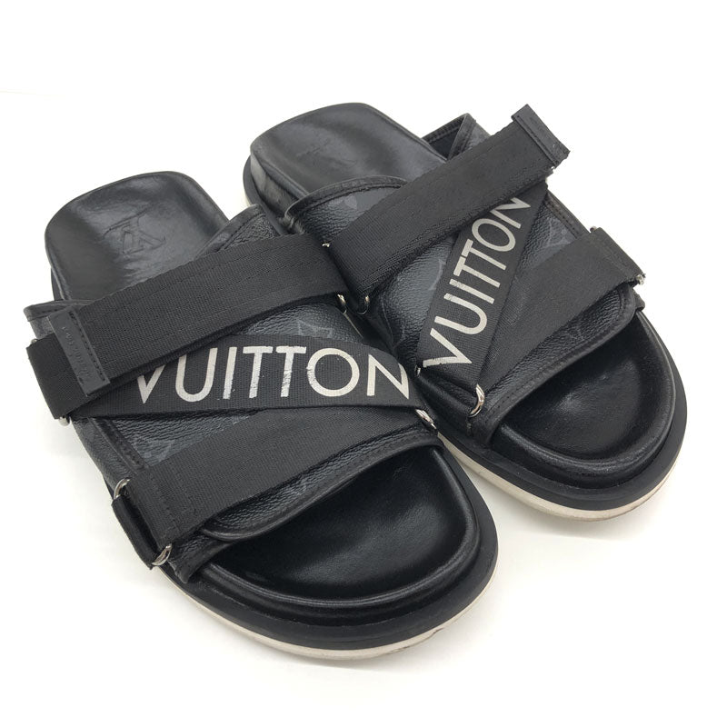 Louis Vuitton Honoluline Mule 8 1a4u03 Sandal Black P11778 – NUIR
