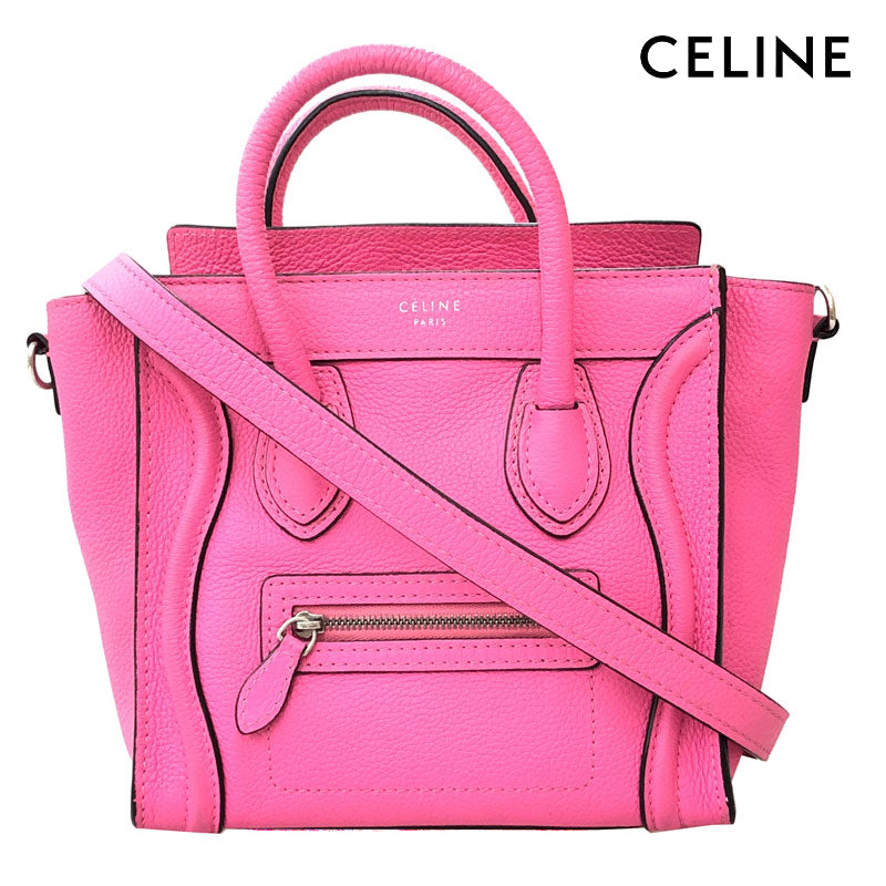 セリーヌ CELINE ミニラゲージ ナノショッパー 2WAY ハンド ショルダー