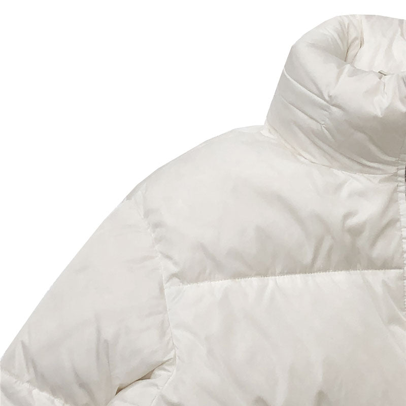 プラダ PRADA トライアングルロゴ ダウンジャケット ホワイト eitm0145