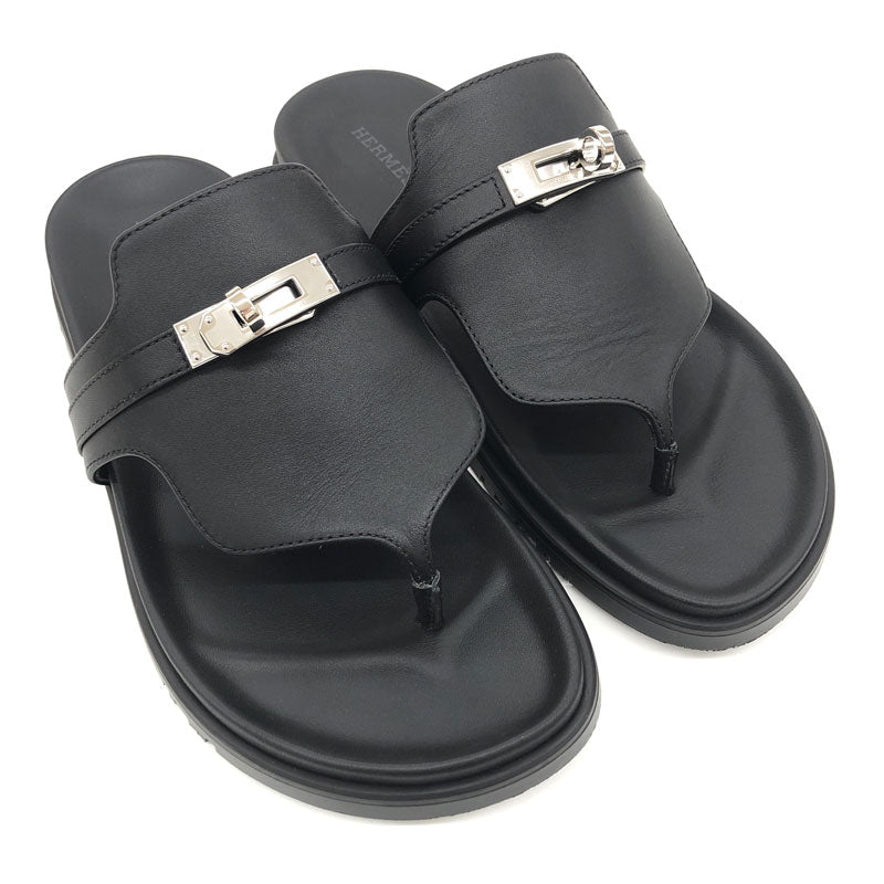 エルメス HERMES ケリー アンピール サンダル ブラック eitm0139