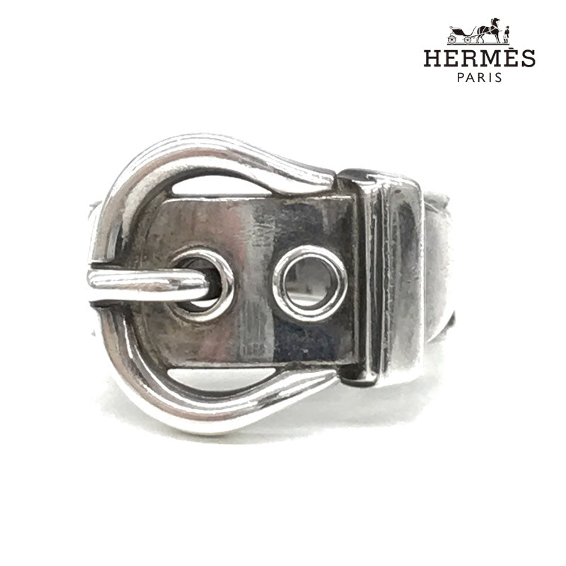 エルメス HERMES ブックルセリエ 10号 リング・指輪 SV925 シルバー