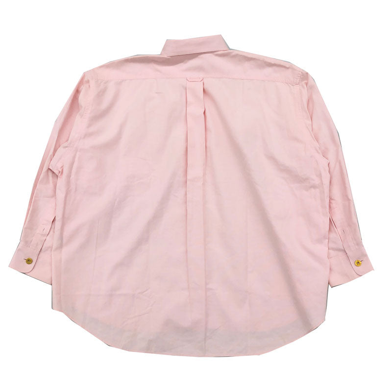 Chanel CHANEL logo long sleeve shirt pink P11115 – NUIR VINTAGE