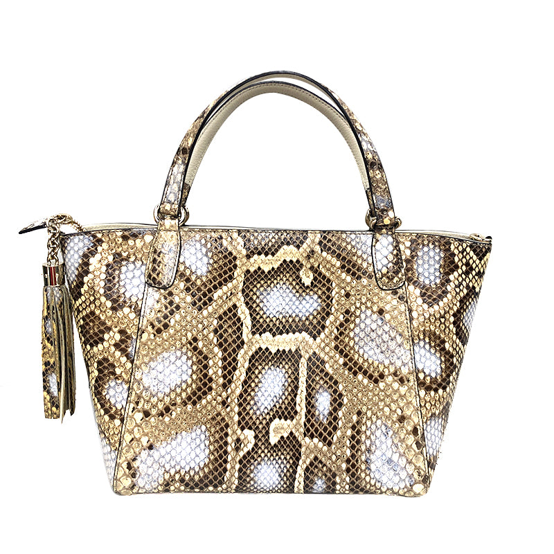GUCCI 2wayソーホーブラウンレザー バッグ グッチ GUCCI ソーホー 2WAY トートバッグ エキゾチックレザー