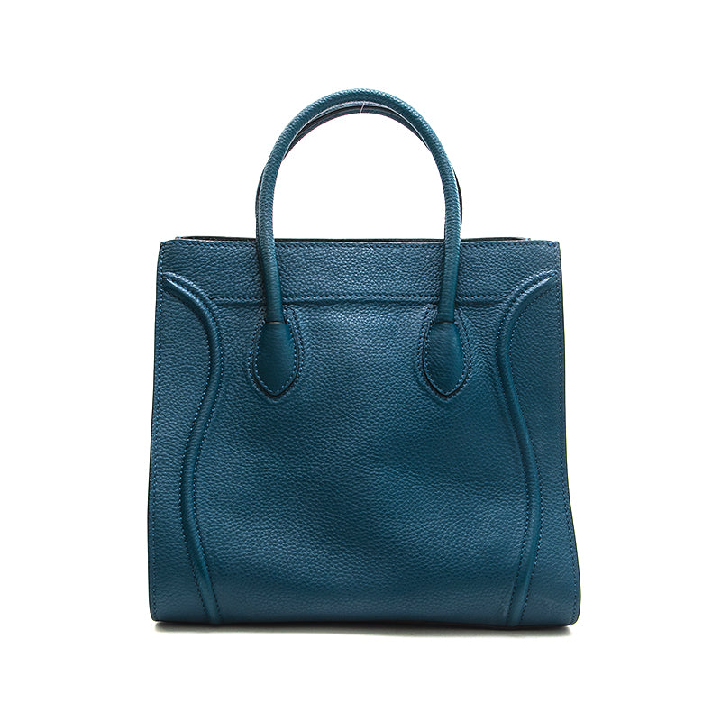 Celine luggage blue sale