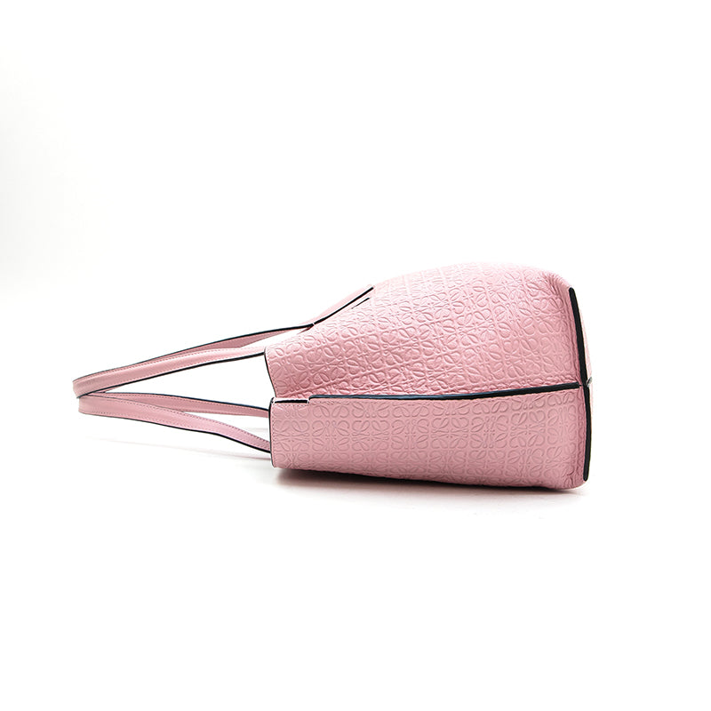 ロエベ LOEWE アナグラム柄 レザー トートバッグ ピンク P13137 – NUIR