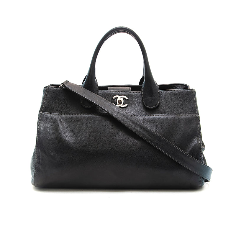 シャネル CHANEL エグゼクティブトート 2way ハンドバッグ ブラック