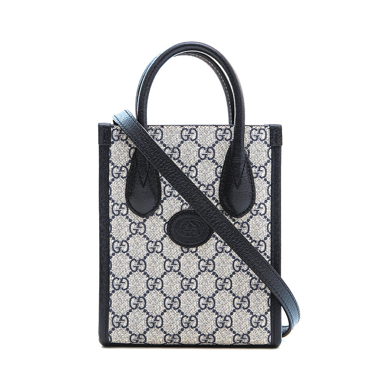 グッチ GUCCI インターロッキングG ミニ GGスプリーム ショルダー