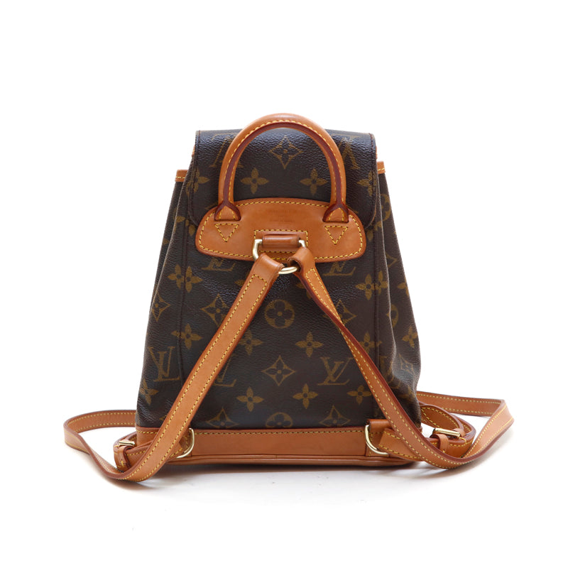 ルイ・ヴィトン LOUIS VUITTON モノグラム ミニモンスリ リュック・デイパック ブラウン P13403 – NUIR VINTAGE