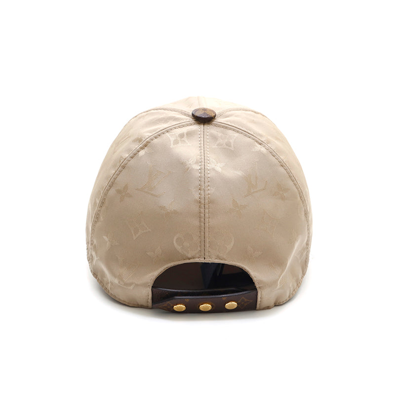 Louis Vuitton LOUIS VUITTON Monogram Silk Cap Brown P13457 – NUIR