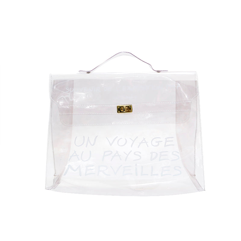 Hermes vinyl 2024 kelly bag