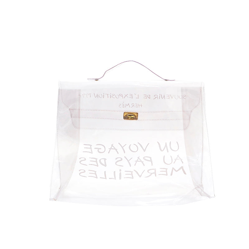 エルメス HERMES ビニール ケリー ハンドバッグ クリア P13687 – NUIR
