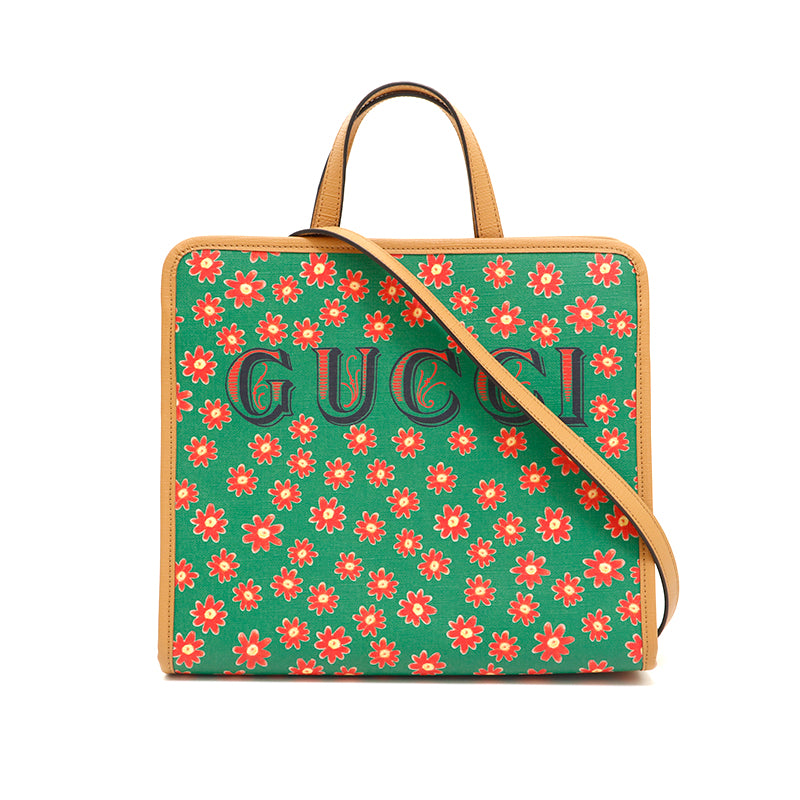 グッチ GUCCI チルドレンズ キトゥン(子猫)プリント ショルダー トートバッグ マルチカラー P13718 – NUIR VINTAGE