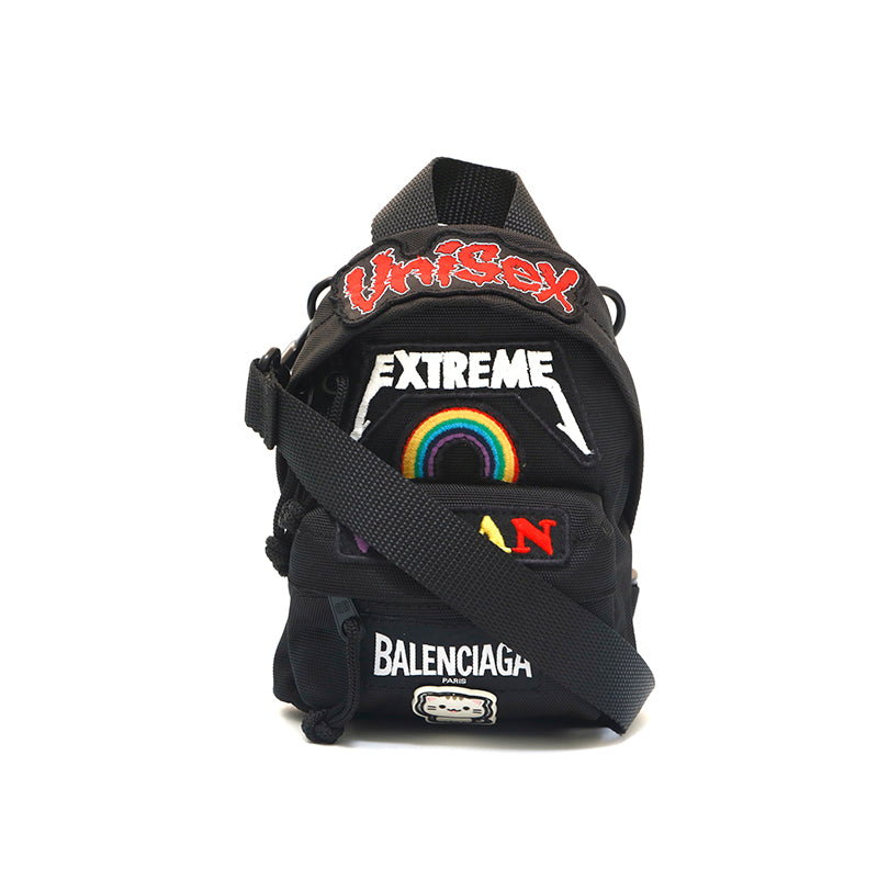 Balenciaga BALENCIAGA Backpack-type Shoulder Bag Black P13810 – NUIR VINTAGE