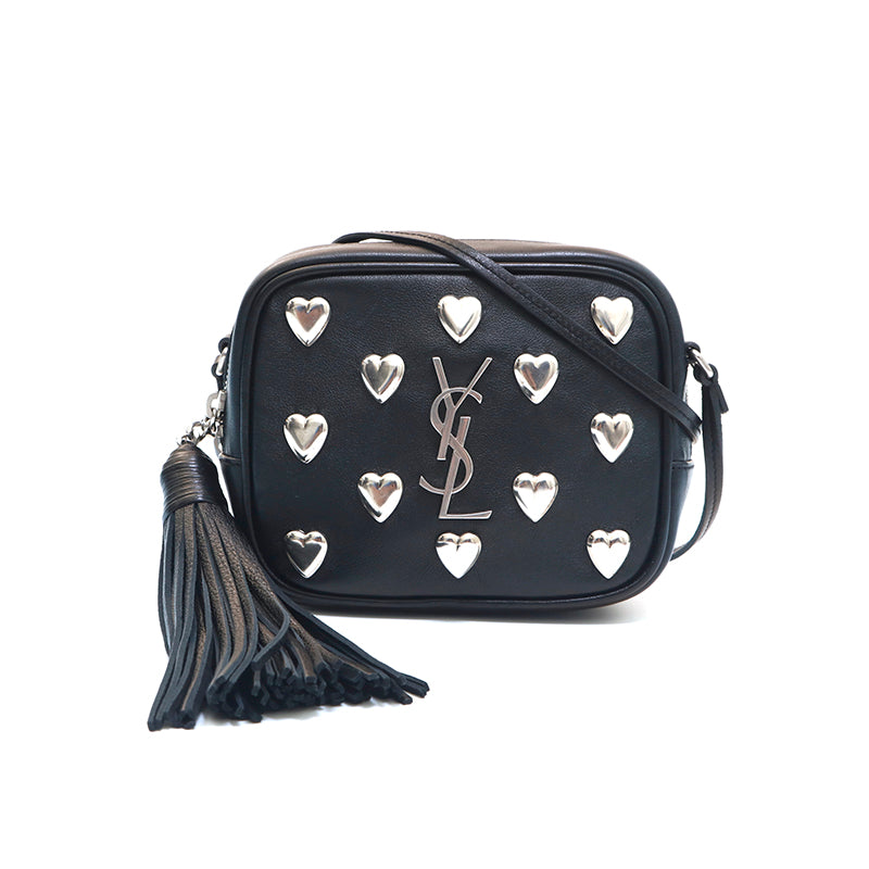 サンローランパリ SAINT LAURENT PARIS YSL ハート タッセル