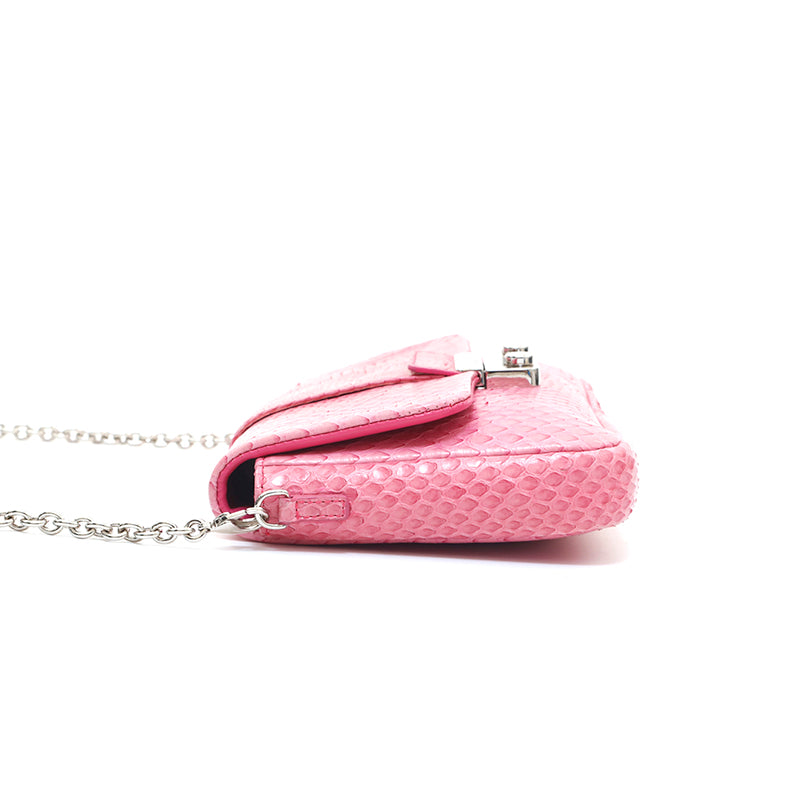 クリスチャンディオール Christian Dior ロゴ エキゾチックレザー