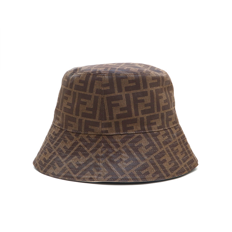 フェンディ FENDI ズッカ 帽子 バケット ハット ブラウン P13920